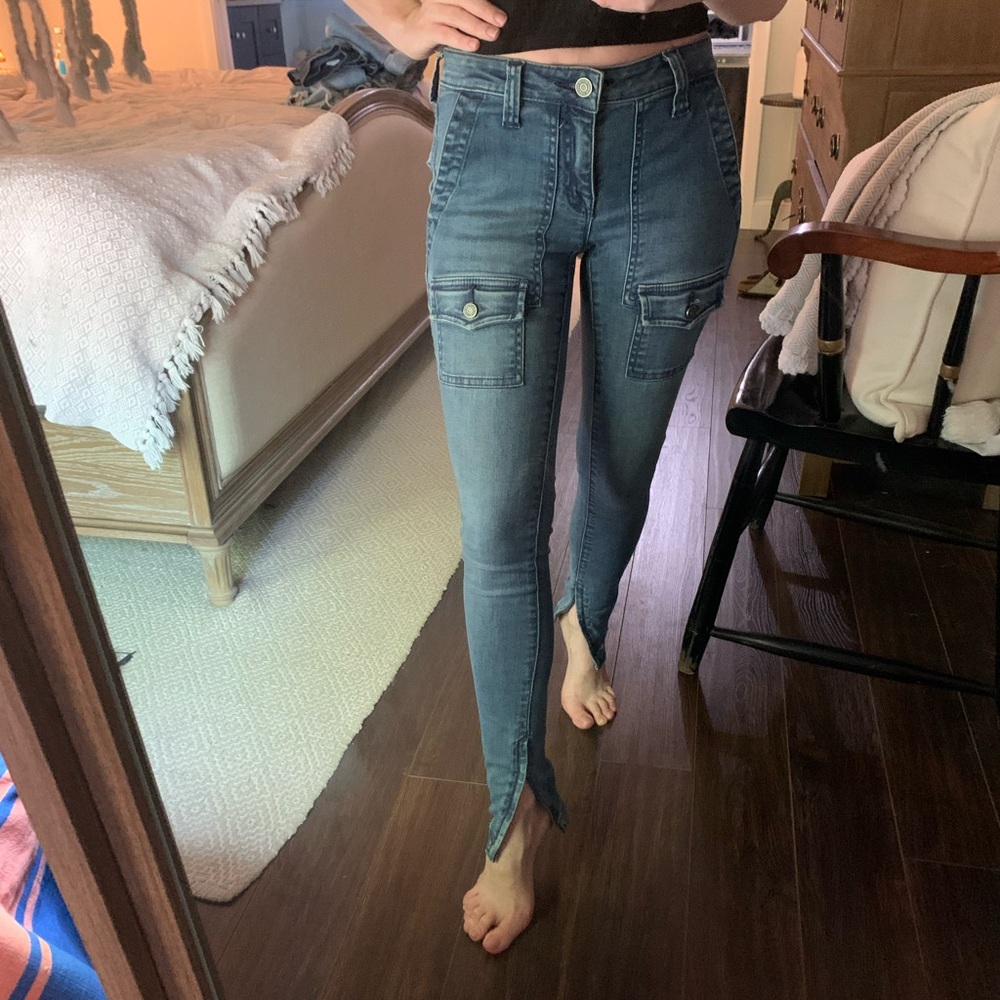 Cargo Skinny Jeans